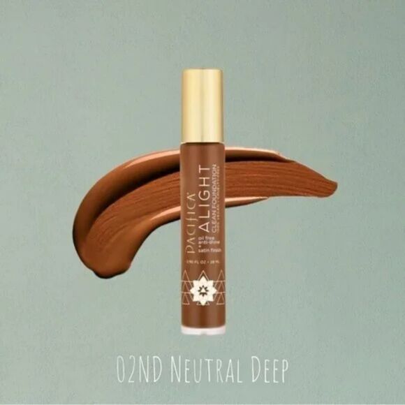 Pacifica Alight Clean Foundation 0.9 oz 02ND Neutral Deep - Picture 1 of 3